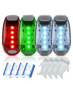 4 Luces LED de Navegación Amzonly para Kayak y Barco