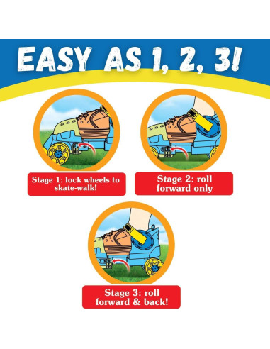 Patines Cuádrupes Liberty Imports Ajustables para Niños