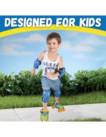 Patines Cuádrupes Liberty Imports Ajustables para Niños