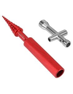 Herramienta Vanpro para Rodamientos de Skateboard - Aluminio Rojo