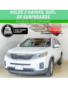 Soporte para Kayak GoSports Techo Ajustable 2 Kayaks 90.72 kg 2