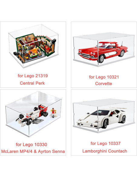 Caja Acrílica Transparente ELEpure 35x25x15 cm con Luz