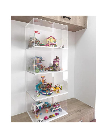 Caja Acrílica Transparente ELEpure 35x25x15 cm con Luz