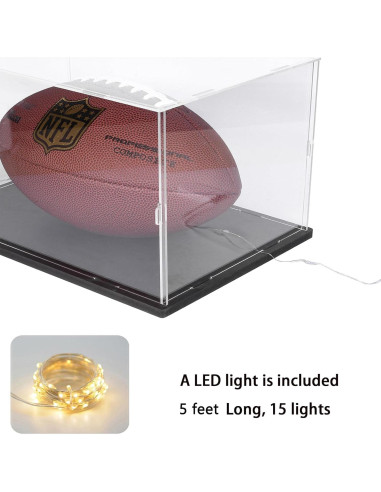 Caja Acrílica Transparente ELEpure 35x25x15 cm con Luz