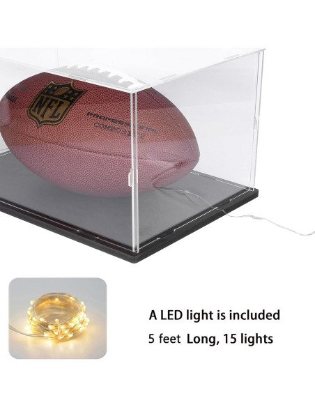 Caja Acrílica Transparente ELEpure 35x25x15 cm con Luz