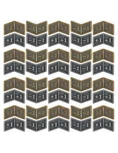 Fichas de Metal LAMJAM 40 Piezas para Juegos de Cartas