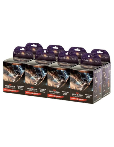 Miniaturas D&D WizKids Maldad Elemental 8 Figuras