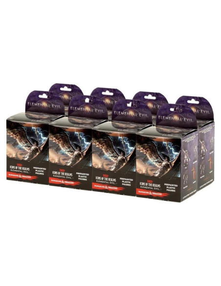 Miniaturas D&D WizKids Maldad Elemental 8 Figuras