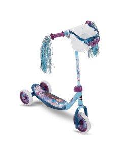 Scooter Huffy Frozen 2 para Niños 3+ Años, 3 Ruedas, Antideslizante