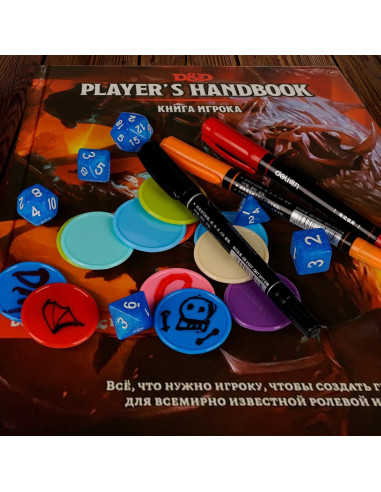 Conjunto de 100 Fichas Reutilizables CZYY 3,81 cm para RPG