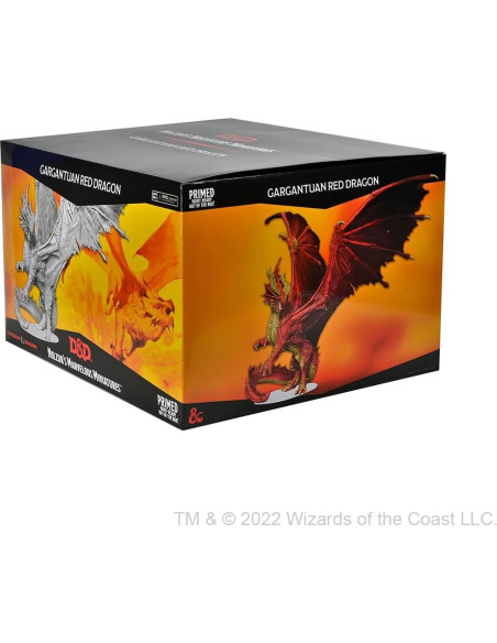 Miniatura Dragón Rojo Gargantuesco WizKids 45 cm sin pintar Miniatura Dragón Rojo Gargantuesco WizKids 45 cm sin pintar