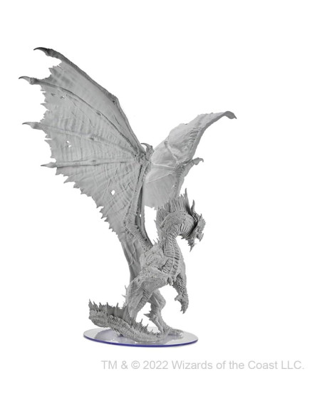 Miniatura Dragón Rojo Gargantuesco WizKids 45 cm sin pintar Miniatura Dragón Rojo Gargantuesco WizKids 45 cm sin pintar