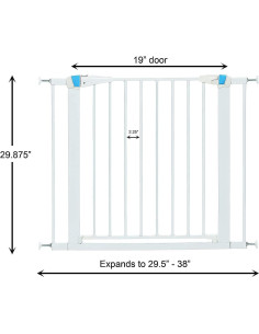 Puerta para mascotas MidWest 29 cm altura con tiras luminosas 2
