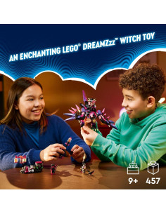 LEGO DREAMZzz Criaturas de la Pesadilla Bruja Nunca 71483 2