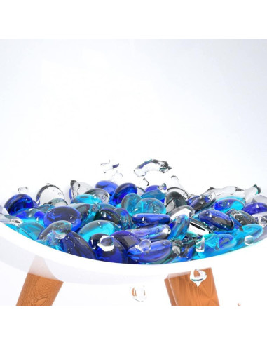 GRISUN 1.27 cm Bahama Blend Vidrio para Fogata 4.54 kg