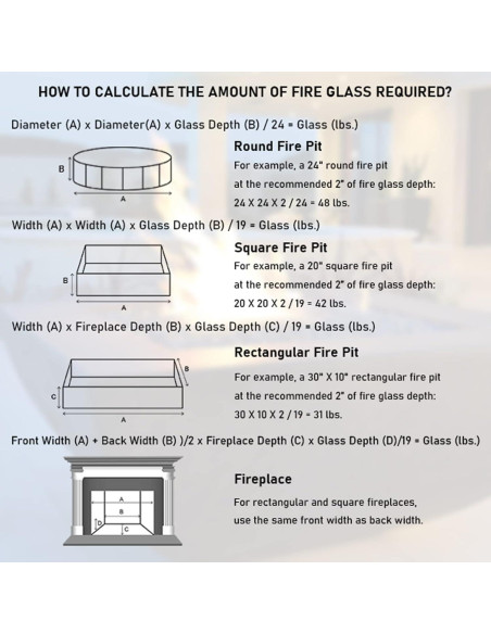 GRISUN 1.27 cm Bahama Blend Vidrio para Fogata 4.54 kg