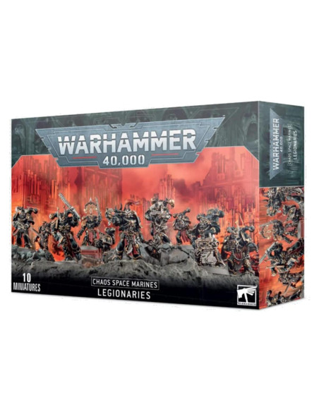Legionarios Marines Espaciales del Caos Games Workshop 10 figuras