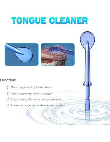 Puntas Limpiadoras de Lengua Waterpik - 3 Piezas Reemplazo