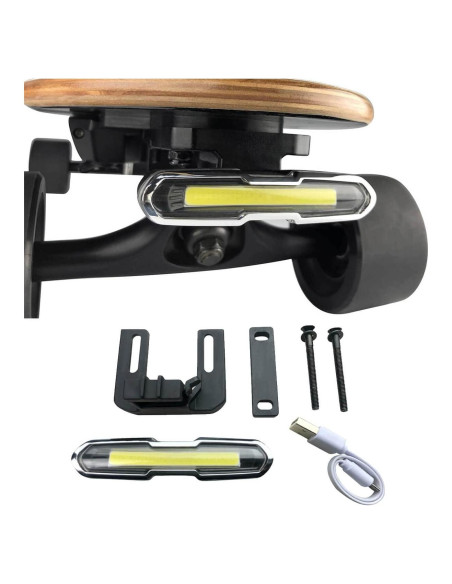 Luces LED IWONDER V2.0 Recargables para Skateboard