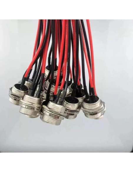 Puerto de Cargador LGEGE para Hoverboard 3 Patas 2 Cables