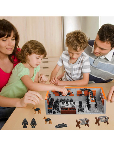 Set de Construcción Militar Lekaka 583 Piezas Kit SWAT