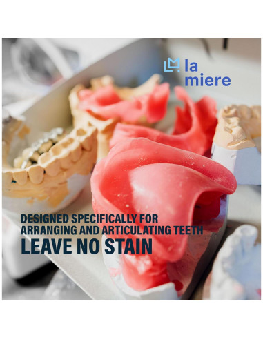 Cera de Base Dental LA MIERE 20PCS 270g Flexible y Resistente