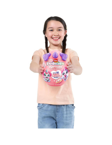 Rainbocorns Puppycorn Marrón Dálmata - Juguete Aromático
