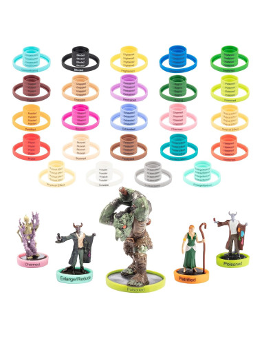 Anillos de Condición Flexibles MONSTER PROTECTORS 120 Pzs