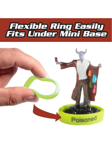 Anillos de Condición Flexibles MONSTER PROTECTORS 120 Pzs