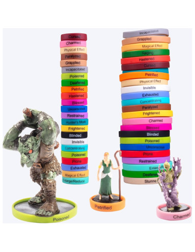 Anillos de Condición Flexibles MONSTER PROTECTORS 120 Pzs