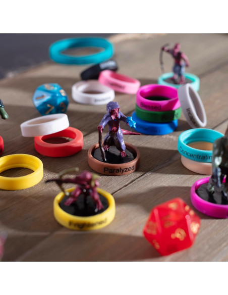 Anillos de Condición Flexibles MONSTER PROTECTORS 120 Pzs