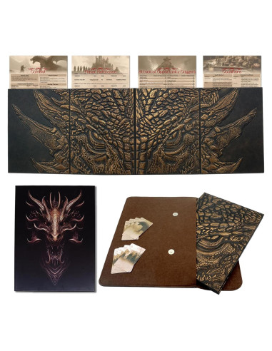 Pantalla DM D&D A-LAND 4 Paneles 93.98 cm Ancho