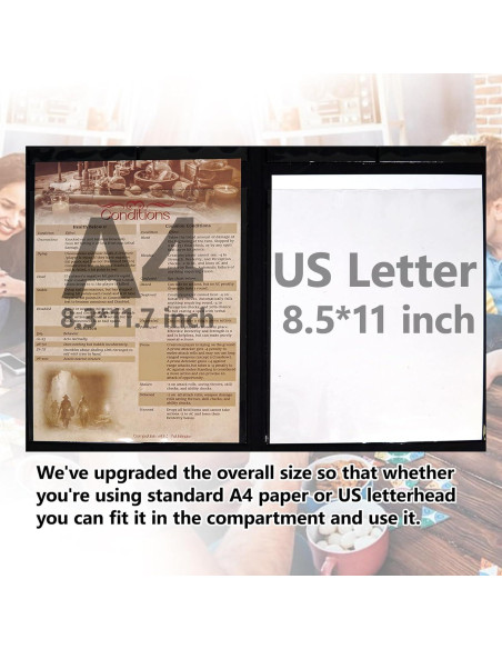 Pantalla DM D&D A-LAND 4 Paneles 93.98 cm Ancho