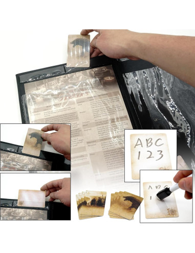 Pantalla DM D&D A-LAND 4 Paneles 93.98 cm Ancho