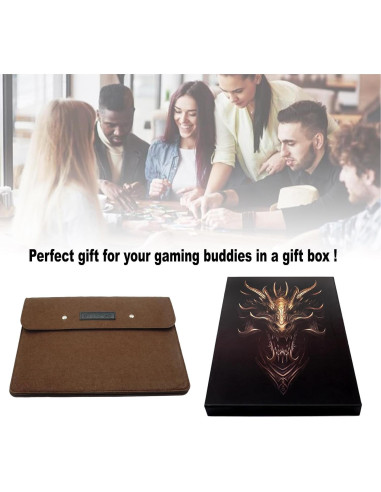 Pantalla DM D&D A-LAND 4 Paneles 93.98 cm Ancho