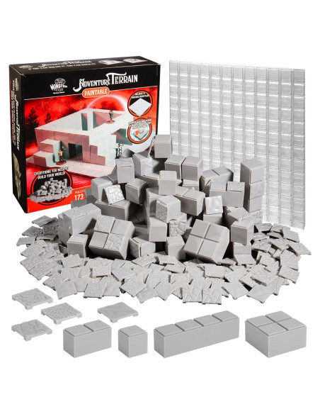 Terreno de Aventura Monster - Set 173 Piezas Modular 3D