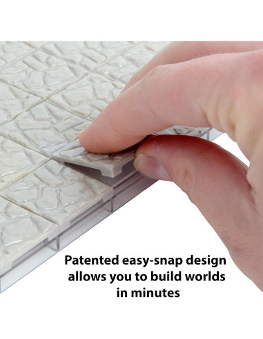 Terreno de Aventura Monster - Set 173 Piezas Modular 3D