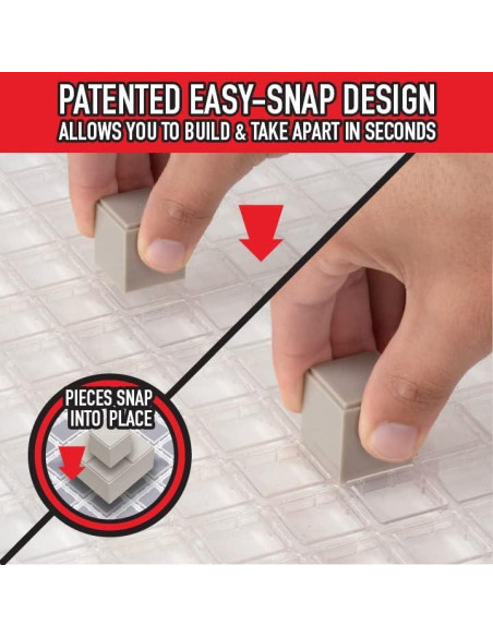 Terreno de Aventura Monster - Set 173 Piezas Modular 3D