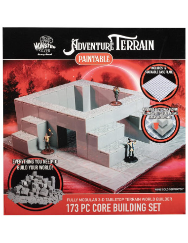 Terreno de Aventura Monster - Set 173 Piezas Modular 3D