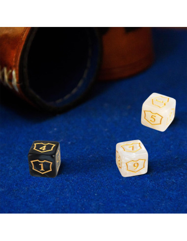 Contadores de Dados MTG 24 Piezas ORUNI Resina Premium