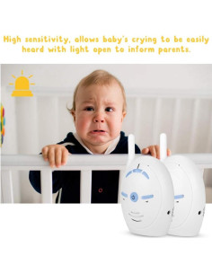 Monitor de Bebés Digital Sonew con Audio Bidireccional 250m 2