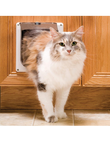 Puerta para Gatos PetSafe Cerradura 2 Vías 14.6x14.6cm