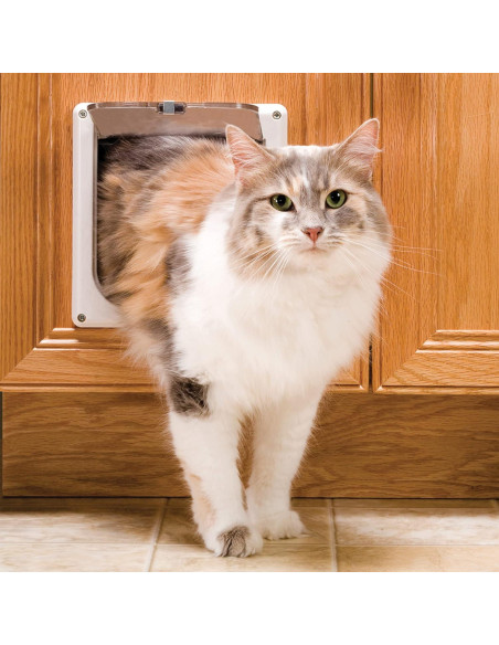 Puerta para Gatos PetSafe Cerradura 2 Vías 14.6x14.6cm