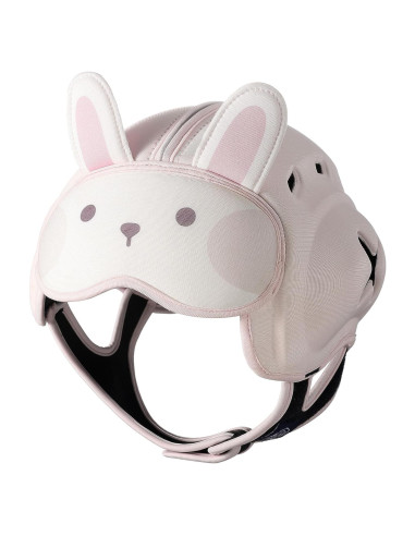 Casco de Seguridad Bebé AnjeeIOT Rosa Ajustable 6-24 Meses