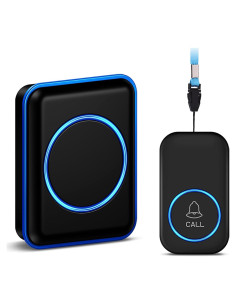 Pulsador de Cuidador FullHouse Inalámbrico 304m SOS IP55