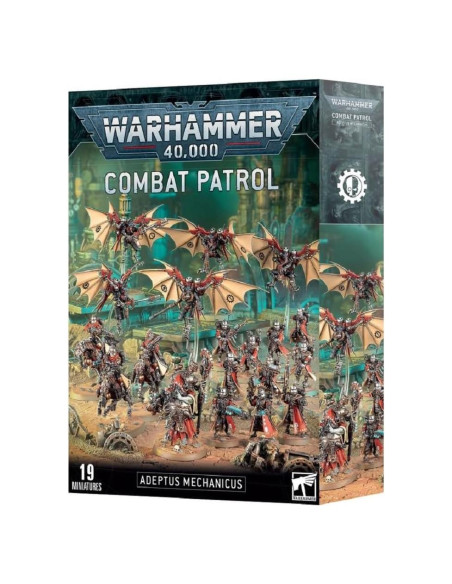 Warhammer 40K - Patrulla de Combate Adeptus Mechanicus 19 Miniaturas Warhammer 40K - Patrulla de Combate Adeptus Mechanicus 19 Miniaturas