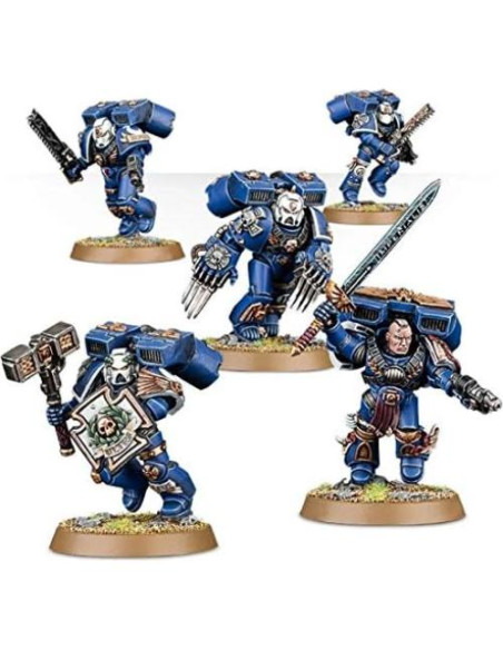 Escuadrón de Veteranos Vanguard Games Workshop 5 Marines Escuadrón de Veteranos Vanguard Games Workshop 5 Marines