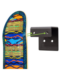 Soporte de Pared HIDEit para Tablas de Skate - Acero Resistente