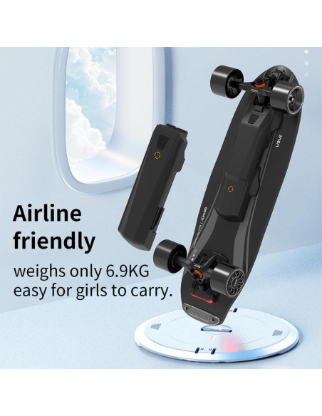 Exway Wave Patinete Eléctrico 99Wh Carga Rápida 199kg