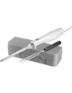 Cuchillo Eléctrico Hamilton Beach + Mezclador 6 Velocidades Blanco 2